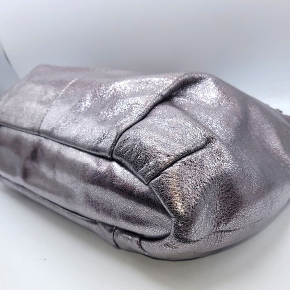 COACH Madison Metallic Leather Lindsey Large Bag - Picture 11 of 16